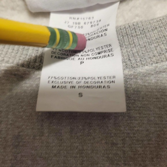 Vintage Champion Logo Spell Out Reverse Weave Sweater Sweatshirt Size S Small - Picture 4 of 10